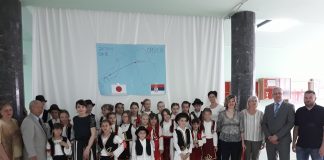 Некадашњи амбасадор Јапана посетио ОШ “Свети Сава”